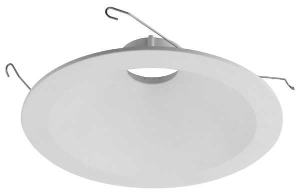 Elco Lighting Pex Round Reflector Trim for Koto Module, 6 In., White, ELK6418W