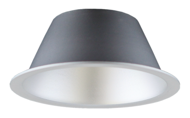 Elco Lighting 2 In. LED Elm Round Reflector, Haze with White Trim, ERT210H
