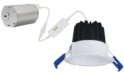 Elco Lighting 2" LED Round Downlight, 8W, CCT Selectable, CRI90, 38°, Triac/ELV, ERT2L06CT5
