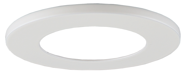 Elco Lighting 2" Round Reflector Trim for Flexa Elm, White, ERT2RW