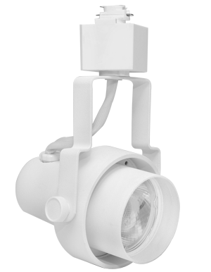 Elco Lighting Tiggap Track Fixture, 13W, 3000K, 38° Beam, Dimmable, White, ET62830DW