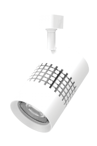 Elco Lighting Celtic LED Track Fixture, 15W, 4000K, TRIAC, 35° Beam, White, ET752-40DW