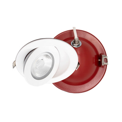 Lotus LED FR-LED-4-S9W-5CCT-FG 4″ Round Fire Rated Floating Gimbal