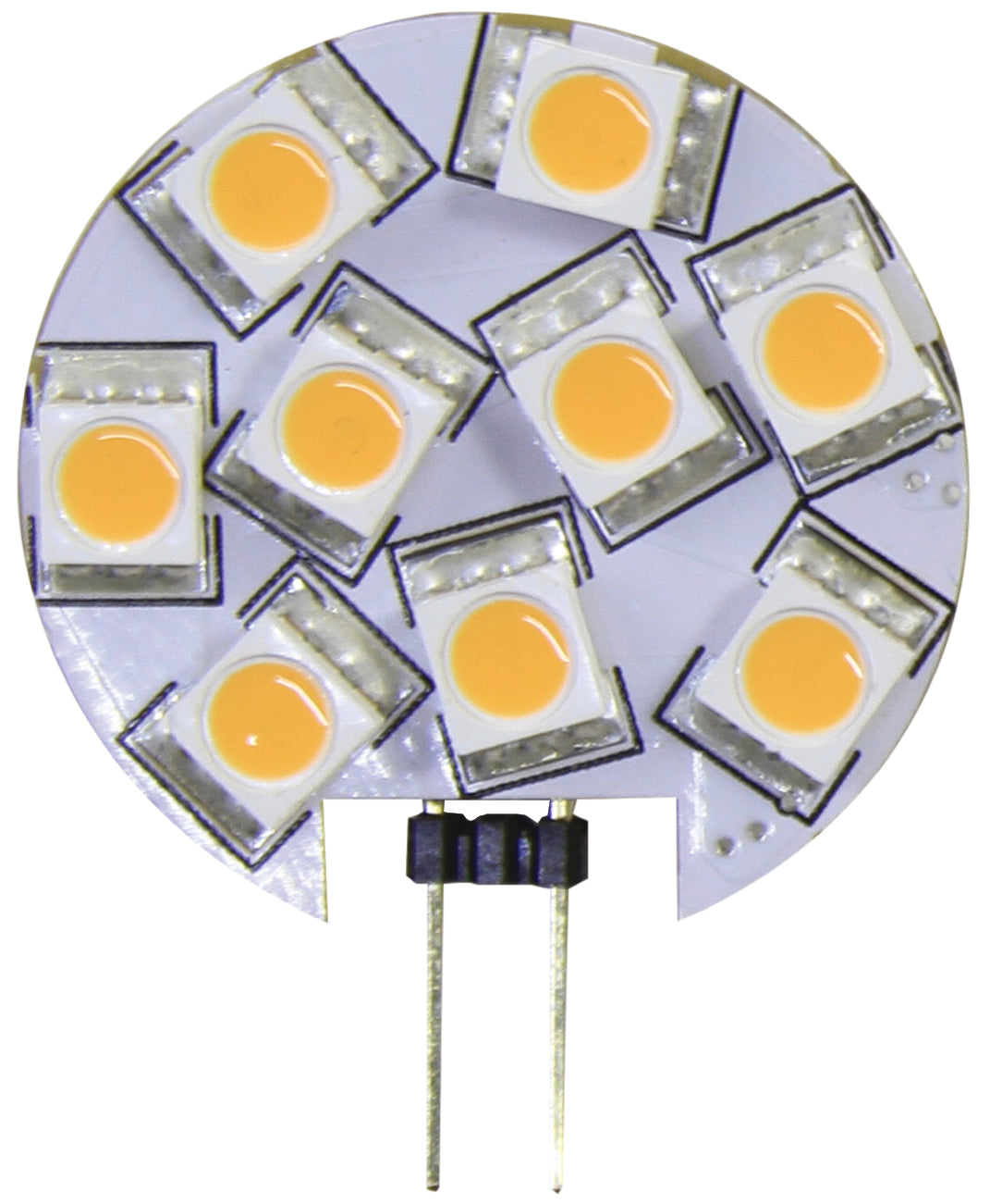 Westgate Lighting  G4 Base Lamp 9 X Smd5050 2W 12V Circle Shape 3200K  GZ-G4-9L-32K