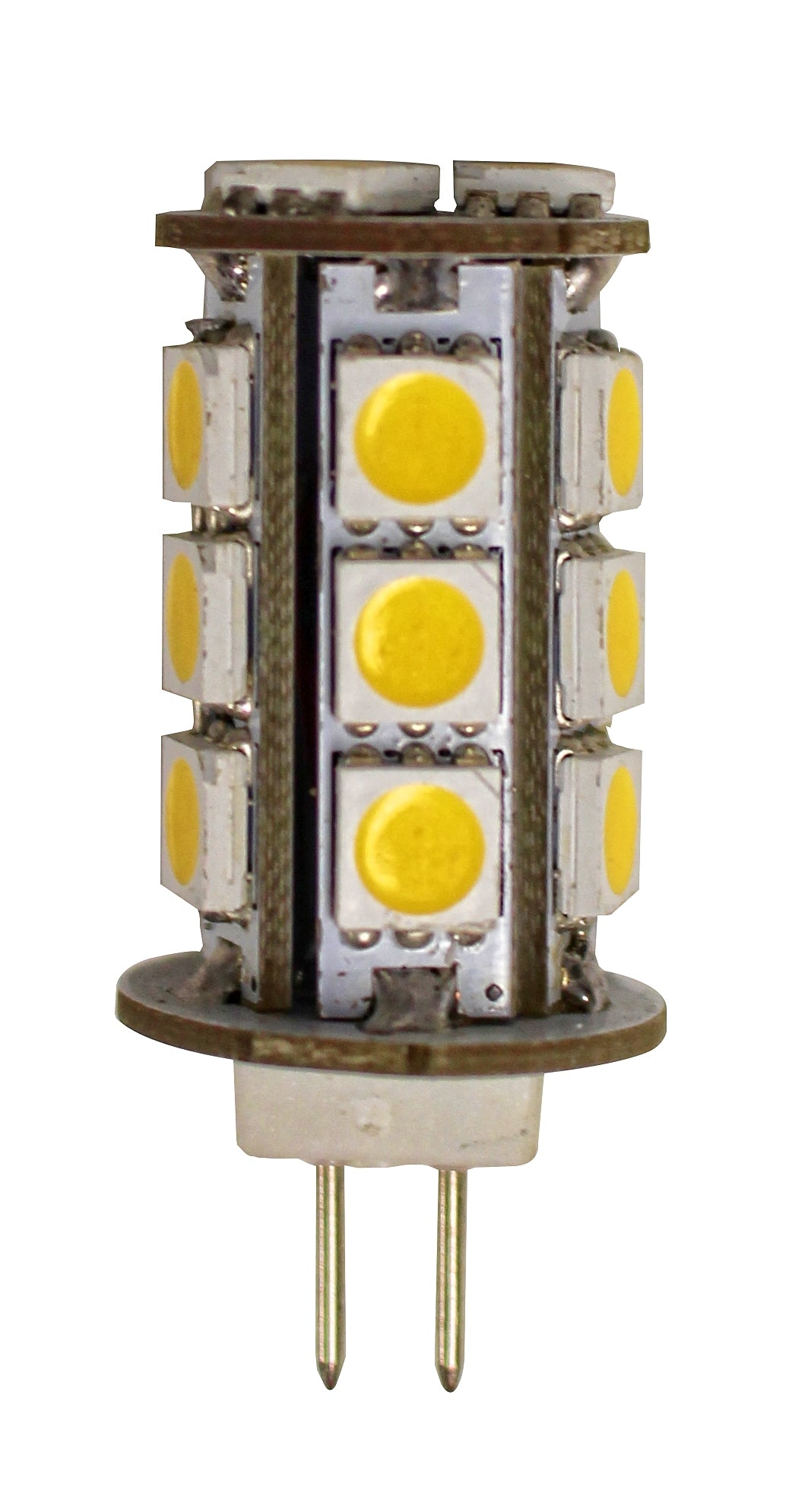 Westgate Lighting  G4 Base Lamp 3W 18 X Smd 5050, 12V Ac/Dc 2700K 1.49Inches X .709 Dia  GZ-JC-18L-27K