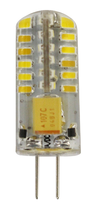 Westgate Lighting  G4 Base Lamp 3W 48 X Smd 3014, 12V Ac/Dc 3200K 1.41Inches X .51 Dia  GZ-JC-WP-3W-32K