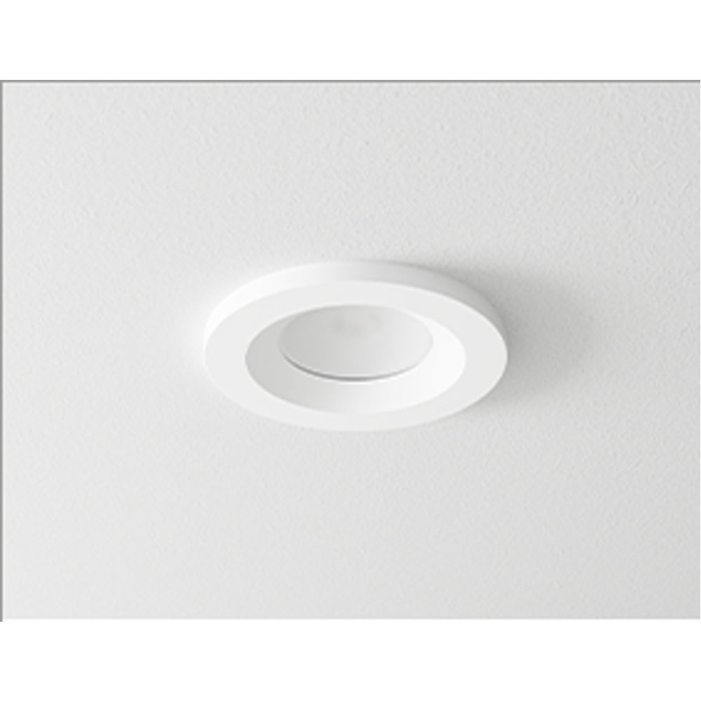 DMF Lighting 3" Flush Trim for Surface Mount/J Box Install White, H3TRFWH