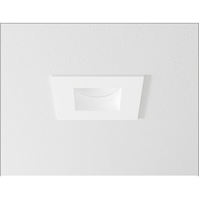 DMF Lighting 3" Square White Trim for H Series LED Downlights, H3TSSWH