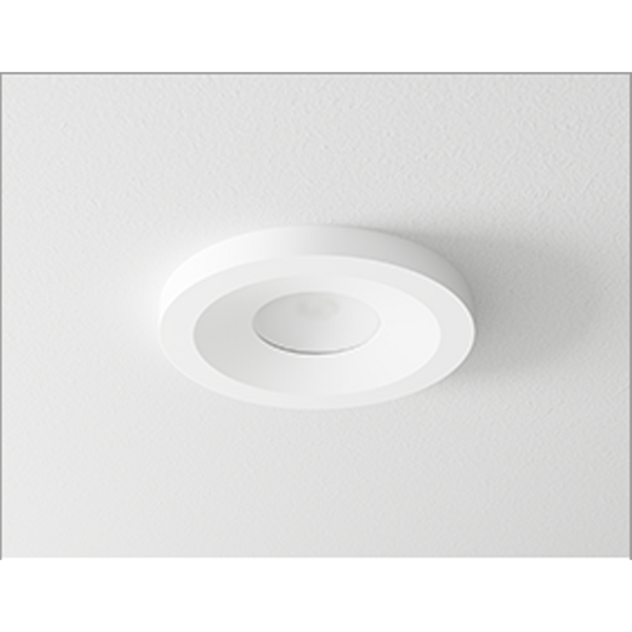 DMF Lighting 4" Flush Trim for Surface Mount/J Box Install White, H4TRFWH