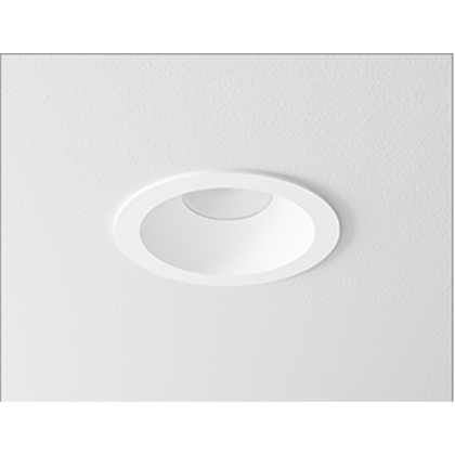 DMF Lighting 4" Round White Trim for H Series LED Downlights, H4TRSWH