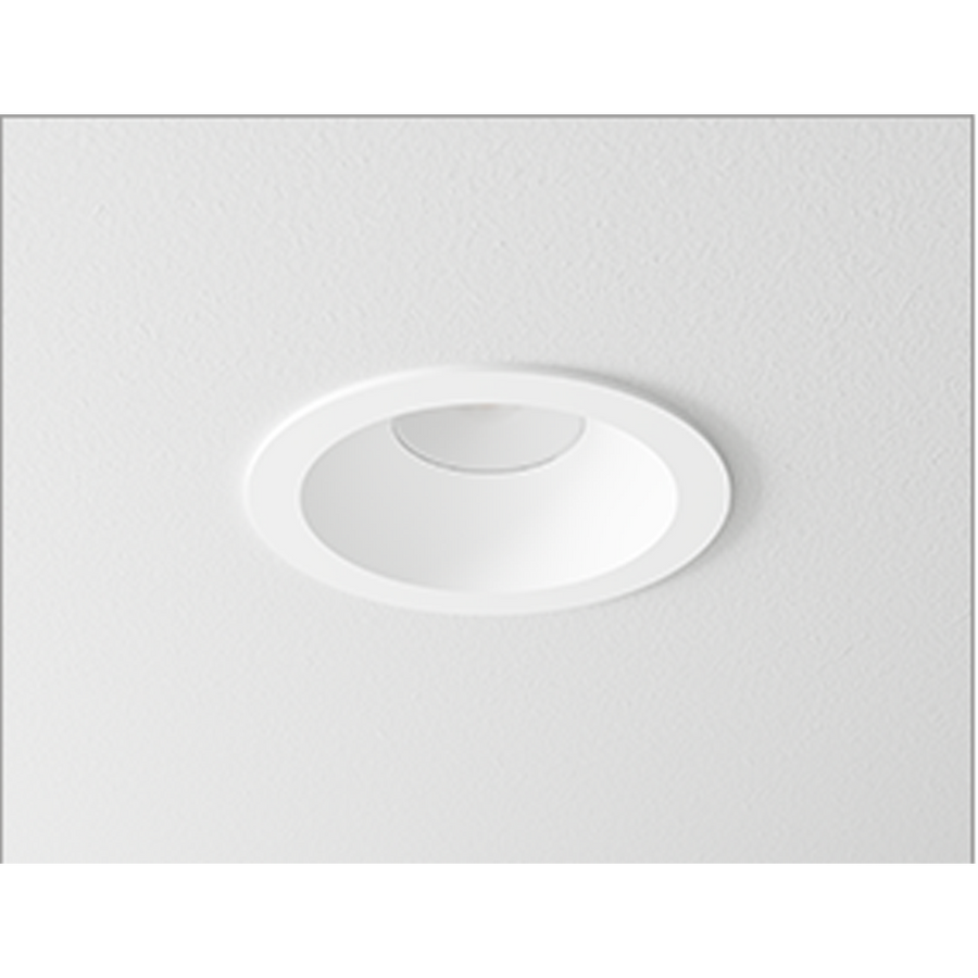 DMF Lighting 4" Round White Trim for H Series LED Downlights, H4TRSWH