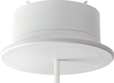 Lutron Vive Wireless Hub without BACNETnet, Provides a Connection Point For Up to 700 Lutron Vive Devices, Range Radius of 71 Ft (22 M), Flush-Mount Adapter and Power Supply, HJS-0-FM