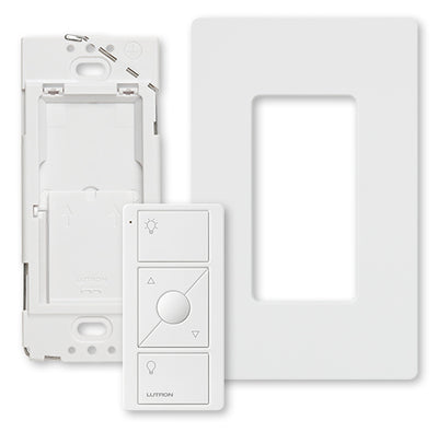 Lutron Pico Original Smart Remote Wall Mount Kit For Caseta Smart Dimmer Switch 3-Way, PJ2-WALL-L01, White