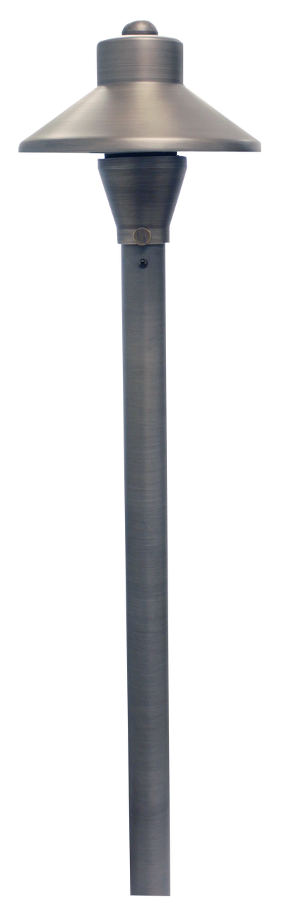 Westgate Mfg Area Light, 3W, 3000K, 12V AC/DC, IP67, 3 ft Lead, Aged Nickel, LA-112-AN