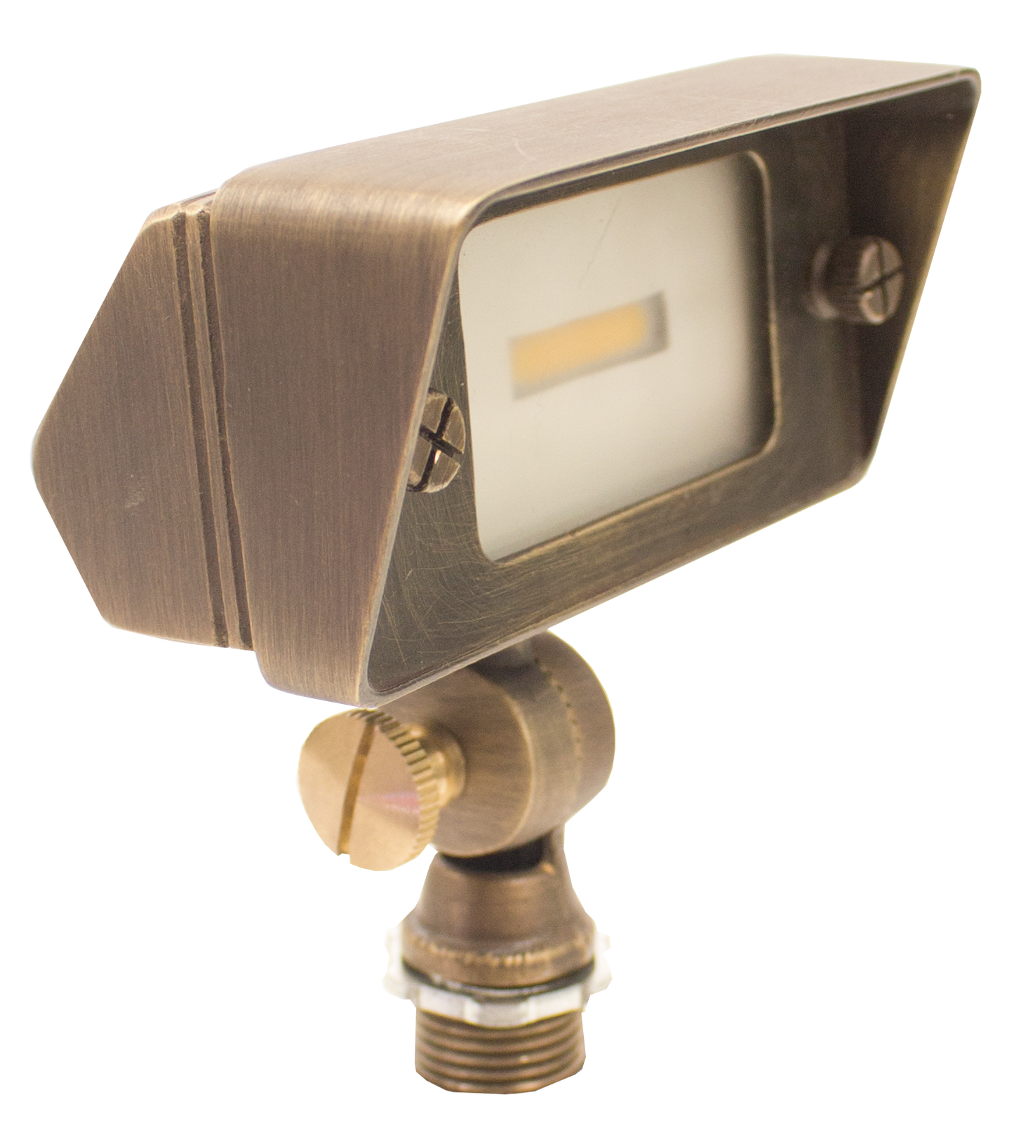 Westgate Lighting  Directional  Light, 12V/50W Max, Solid Brass, Jc Bi-Pin, Antique Brass, W/ 3Ft. Cable & N/M Spike  LD-180-BZ