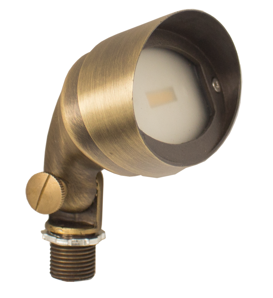 Westgate Mfg LFLD2 Solid Brass Oval Directional Light, 6W, 3000K, 12V, IP67, Bronze, LFLD2-6W-30K-BZ