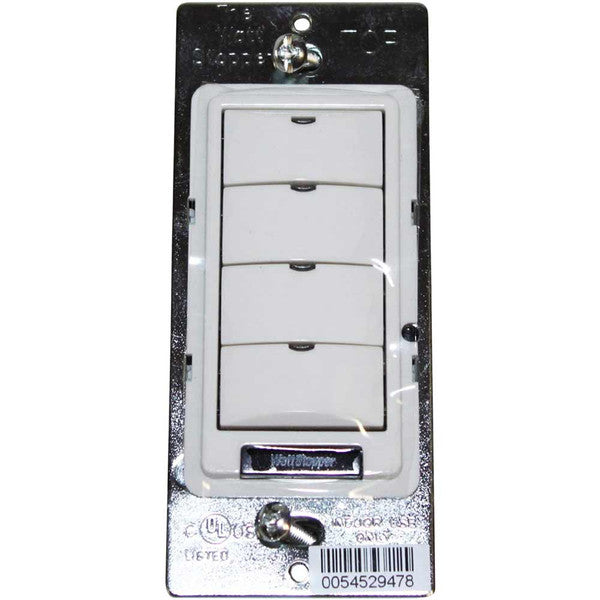 Wattstopper LMSW-104-W Digital Switch, 4-button w/ infrared,White