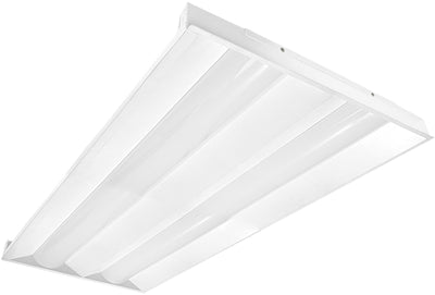 Westgate Mfg LTRD 2X4 Dual Lens Troffer, 30/40/50W, CCT Selectable, 0-10V, White, LTRD-2X4-MCTP