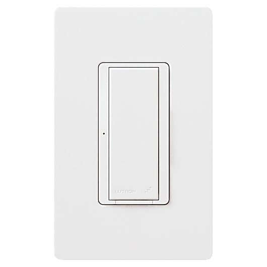 Lutron Maestro Wireless Switch, Incandescent/Halogen, Magnetic Low-Voltage, Electronic Low-Voltage, Non-Dim Fluorescent, Multi-Location/Single-Pole, 120V/6A Light or 3A Fan, White,Vive Enabled, MRF2S-6ANS-WH