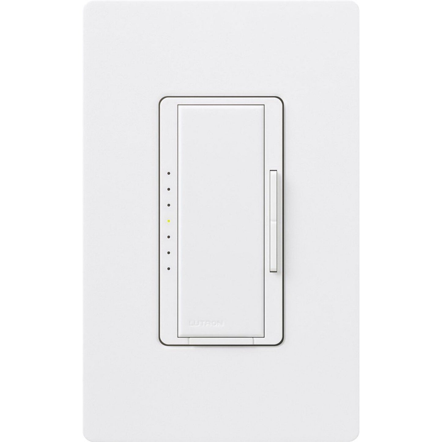 Lutron Maestro C.L Multi-Location Dimmer 150W Cfl/LED or 600W Inc/Hal 120V, Vive, Enabled, White, MRF2S-6CL-WH