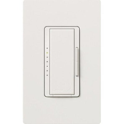 Lutron Maestro Wireless Dimmer, Electronic Low-Voltage, Multi-Location/Single-Pole, 120V, Vive Enabled, White MRF2S-6ELV120-WH