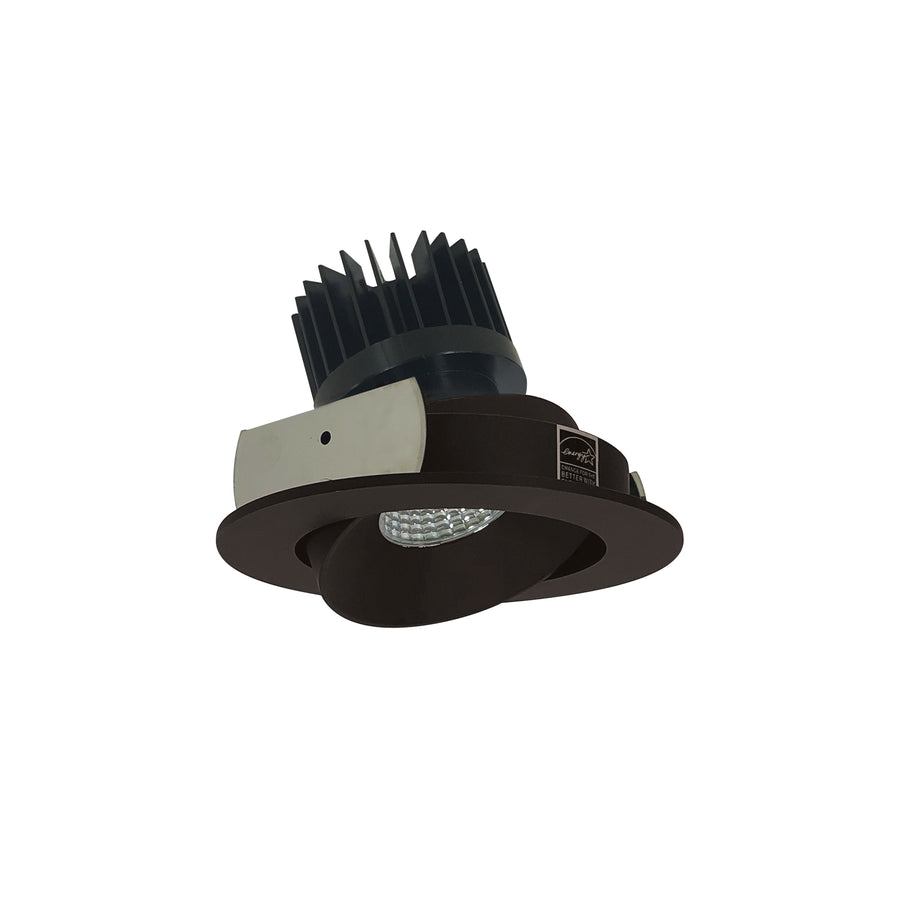 Nora Lighting 4" Iolite LED Round Adjustable Cone Reflector, 1000lm / 14W, 2700K, Bronze Reflector / Bronze Flange NIO-4RC27XBZ/10