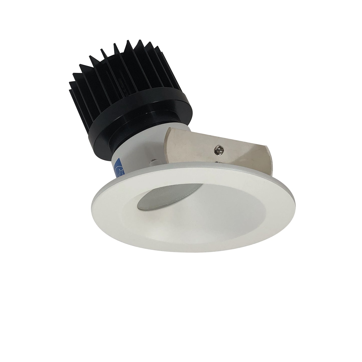 Nora Lighting 4" Iolite LED Round Wall Wash, 1500lm/2000lm (varies by housing), 2700K, Matte Powder White Reflector / Matte Powder White Flange NIO-4RW27XMPW/HL