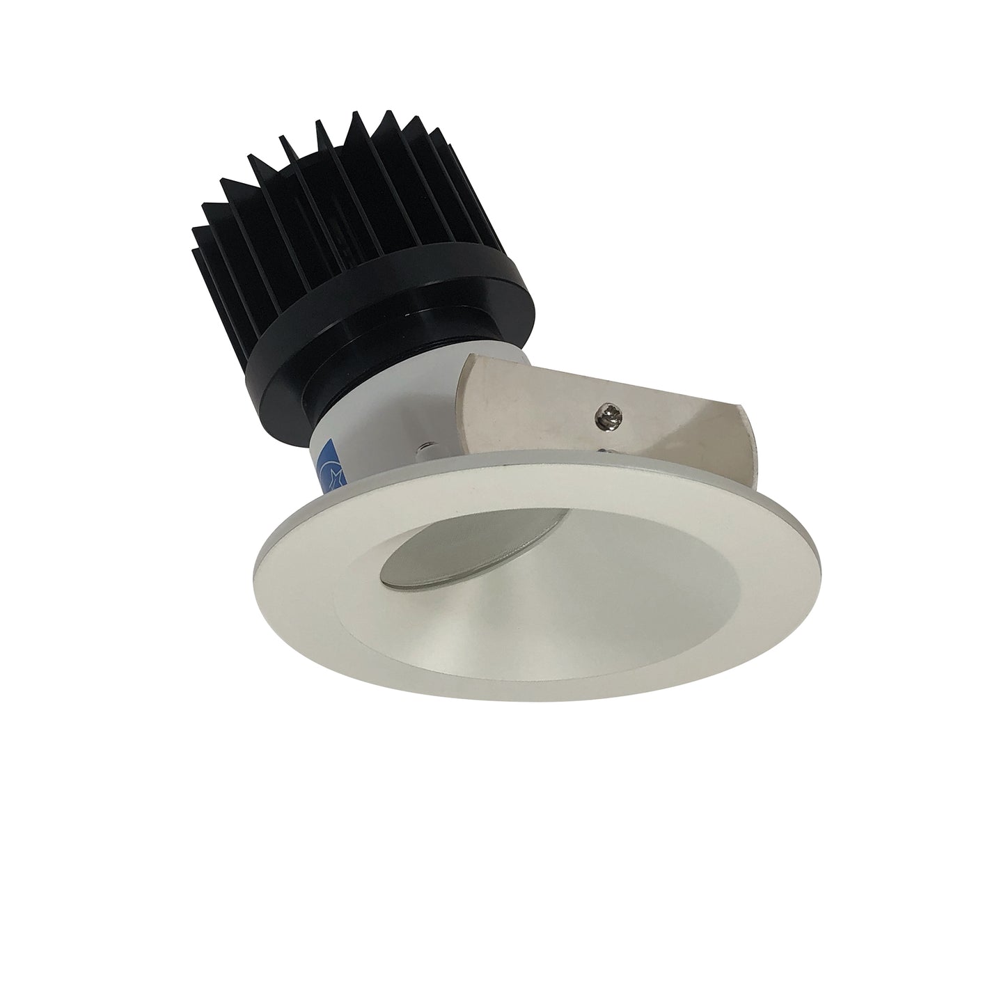 Nora Lighting 4" Iolite LED Round Wall Wash, 1500lm/2000lm (varies by housing), 2700K, White Reflector / White Flange NIO-4RW27XWW/HL