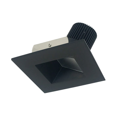 Nora Lighting 4" Iolite LED Square Wall Wash, 800lm / 14W, 5000K, Black Reflector / Black Flange NIO-4SW50XBB