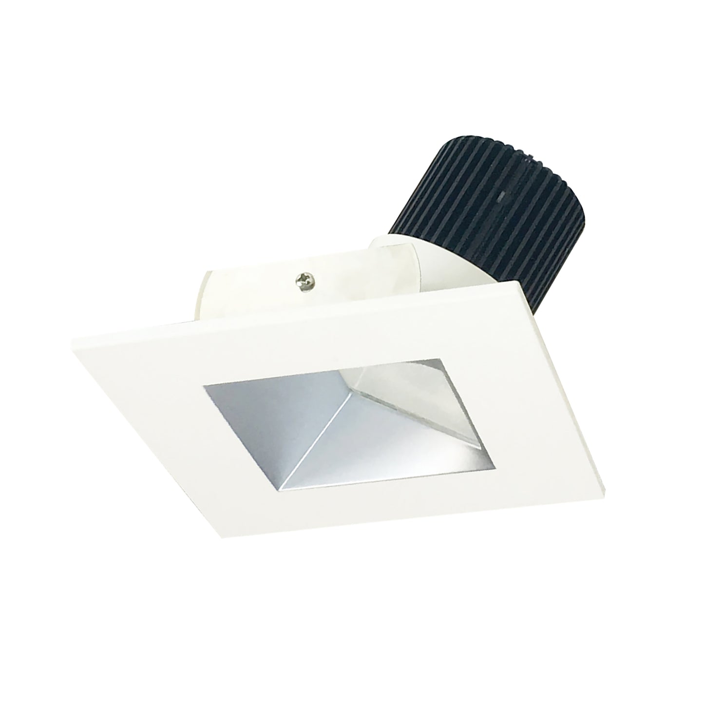 Nora Lighting 4" Iolite LED Square Wall Wash, 1000lm / 14W, 2700K, Haze Reflector / Matte Powder White Flange NIO-4SW27XHZMPW/10