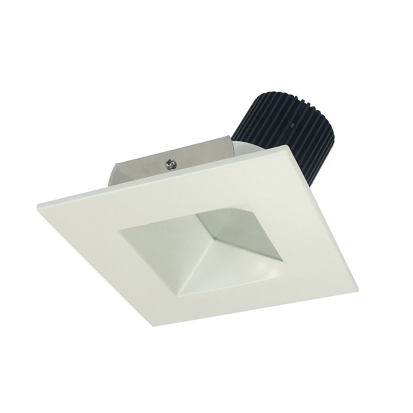 Nora Lighting 4" Iolite LED Square Wall Wash, 1000lm / 14W, 2700K, White Reflector / White Flange NIO-4SW27XWW/10