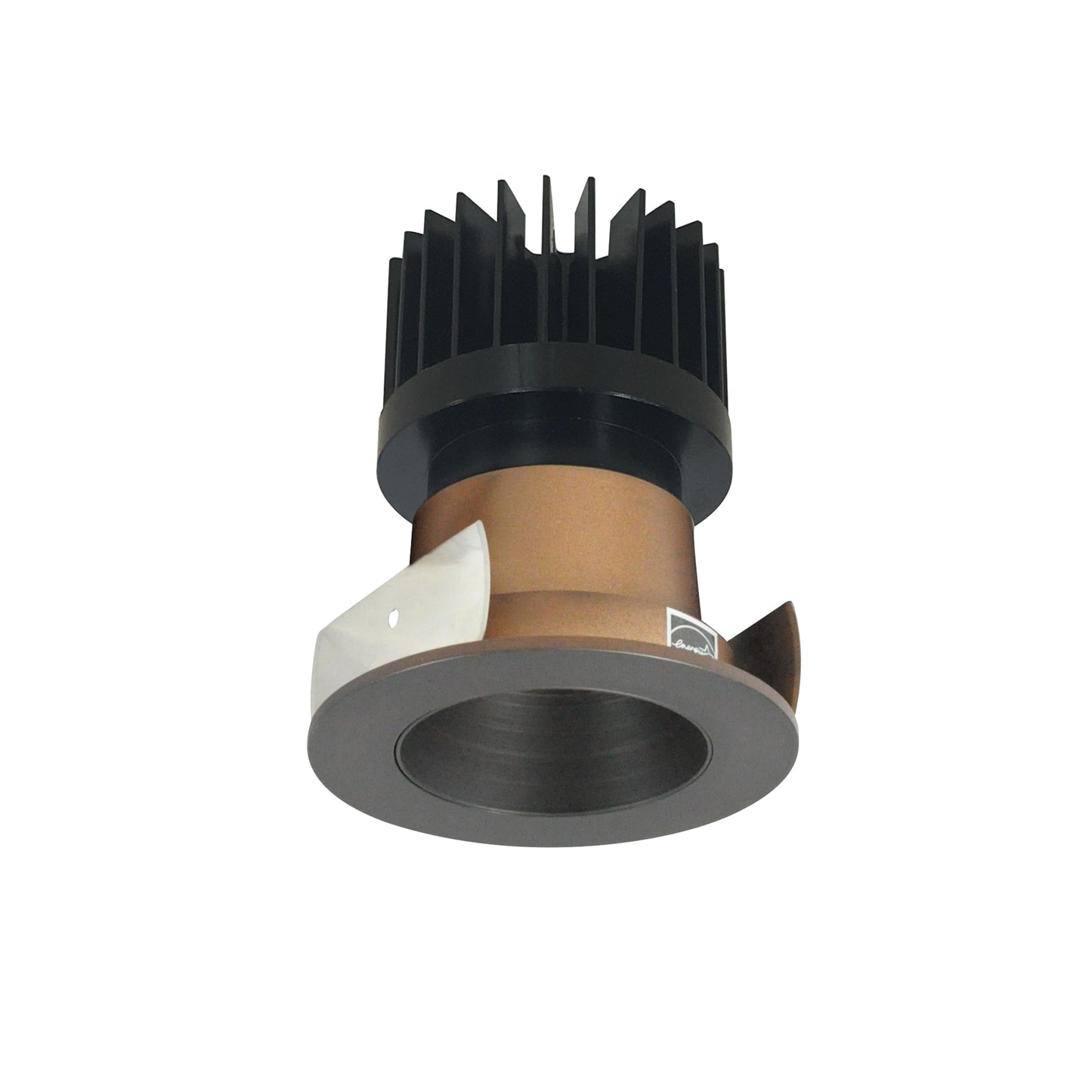 Nora Lighting 2" Iolite LED Round Reflector, 1500lm/2000lm/2500lm (varies by housing), 4000K, Bronze Reflector / Bronze Flange NIOB-2RNDC40XBZ/HL