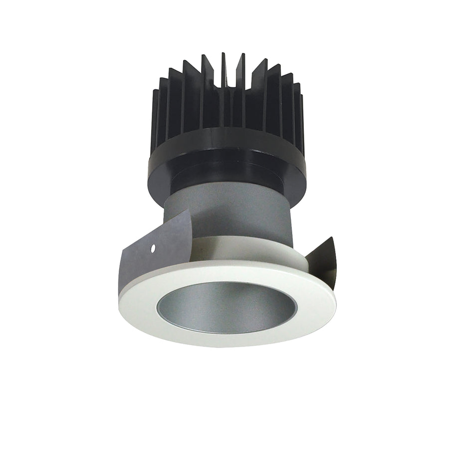 Nora Lighting 2" Iolite LED Round Reflector, 10-Degree Optic, 850lm / 12W, 3500K, Haze Reflector / White Flange NIOB-2RNDC35QHW