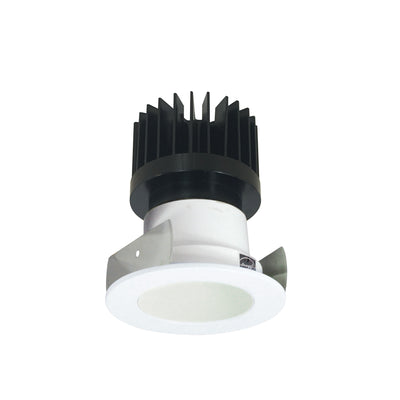 Nora Lighting 2" Iolite LED Round Reflector, 1000lm / 14W, 4000K, Matte Powder White Reflector / Matte Powder White Flange NIOB-2RNDC40XMPW/10