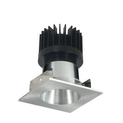 Nora Lighting 2" Iolite LED Square Reflector with Round Aperture, 1500lm/2000lm/2500lm (varies by housing), 5000K, Natural Metal Reflector / Natural Metal Flange NIOB-2SNDC50XNN/HL