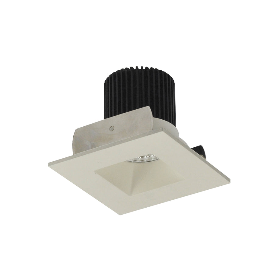 Nora Lighting 2" Iolite LED Square Reflector with Square Aperture, 1000lm / 14W, 3500K, White Reflector / White Flange NIOB-2SNDSQ35XWW/10