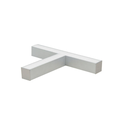 Nora Lighting T Shaped L-Line LED Direct Linear, 4600lm / 4000K, Aluminum Finish   NLIN-T1040A