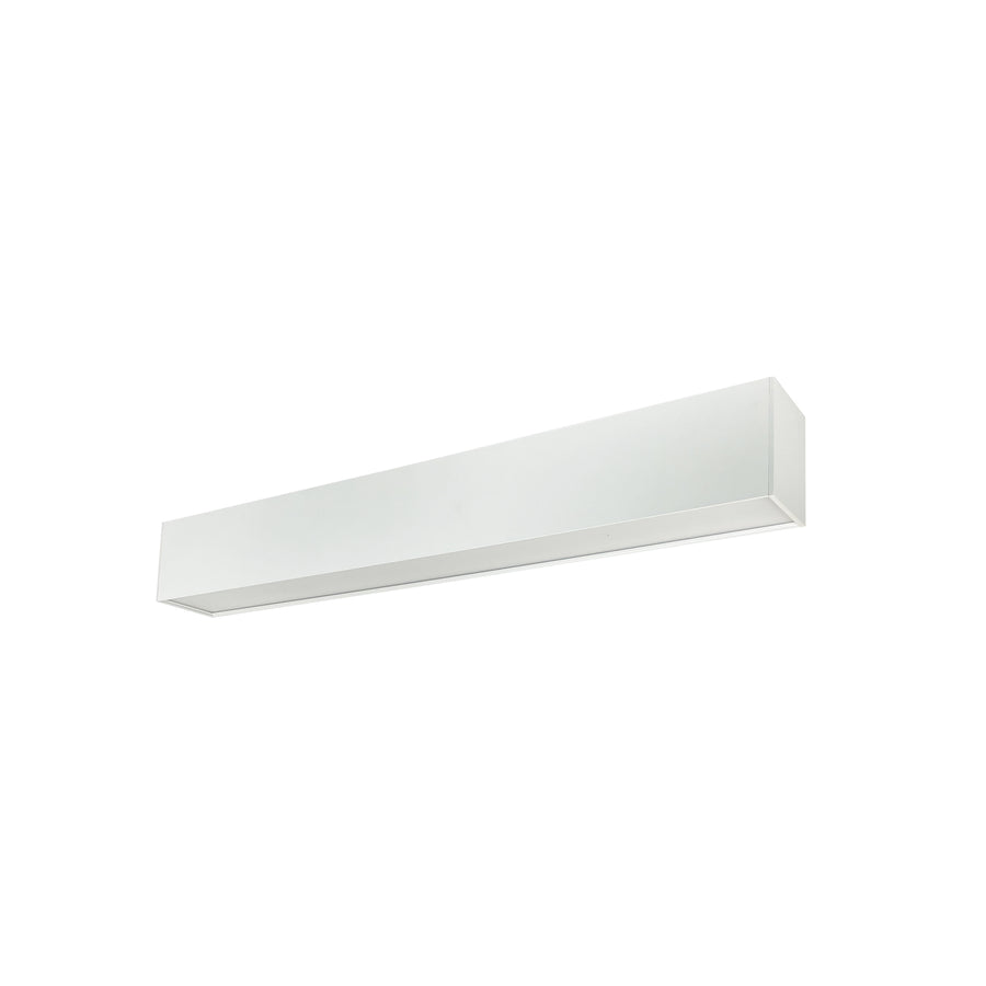 Nora Lighting 2' L-Line LED Indirect/Direct Linear, 3710lm / Selectable CCT, White Finish   NLUD-2334W