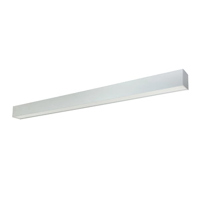 Nora Lighting 8' L-Line LED Indirect/Direct Linear, 12304lm / Selectable CCT, Aluminum Finish   NLUD-8334A