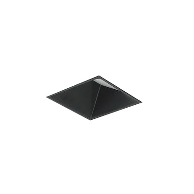Nora Lighting Iolite MLS 1-Head Trimless Reflector Kit, 3000K, 1000lm, Black Wall Wash Trim NMIOTL-11-NF-W-30X-10-B
