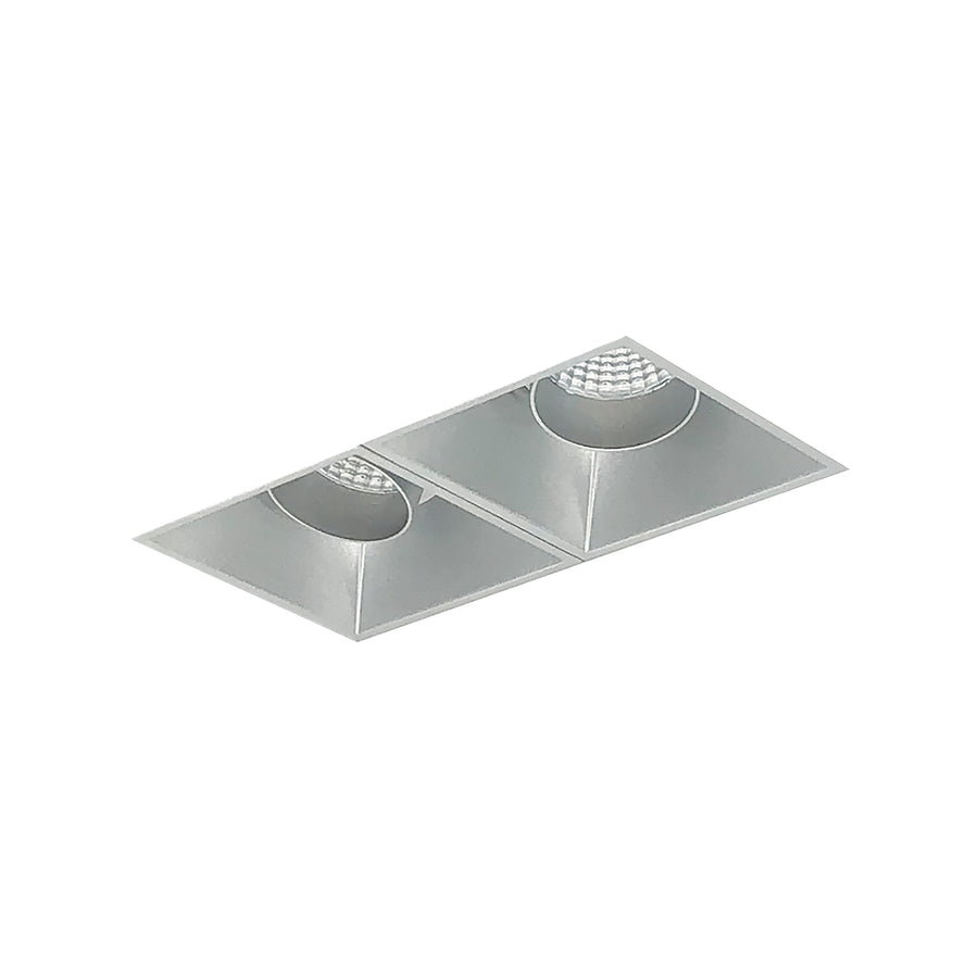 Nora Lighting Iolite MLS 2-Head Trimless Reflector Kit, Comfort Dim, 800lm, Haze Adj. Snoot Trims NMIOTL-12-NF-AA-CDX-10-HZ