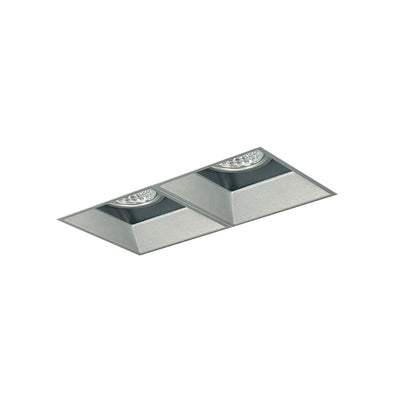 Nora Lighting Iolite MLS 2-Head Trimless Reflector Kit, 3500K, 1000lm, Haze Adj. Snoot/Fixed Downlt. Trims NMIOTL-12-NF-AF-35X-10-HZ