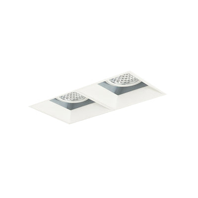 Nora Lighting Iolite MLS 2-Head Trimless Reflector Kit, 5000K, 1000lm, MPW Adj. Snoot/Fixed Downlt. Trims NMIOTL-12-NF-AF-50X-10-MPW