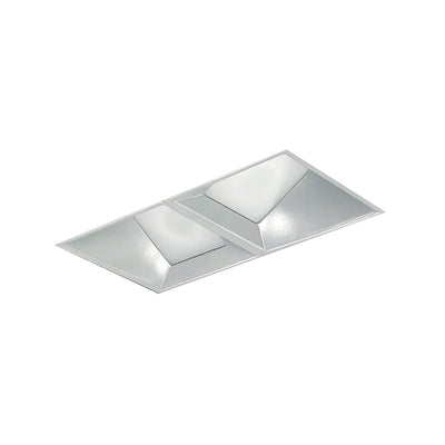 Nora Lighting Iolite MLS 2-Head Trimless Reflector Kit, 5000K, 1000lm, Haze Wall Wash Trims NMIOTL-12-NF-WW-50X-10-HZ