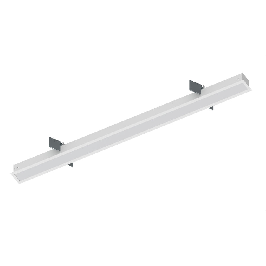 Nora Lighting 4' L-Line LED Recessed Linear, 4200lm / 4000K, White Finish   NRLIN-41040W