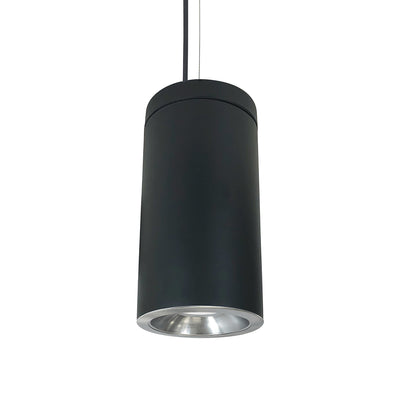 Nora Lighting 6" Cobalt Cable Mount Cylinder, Black, 1000L, 3000K, Natural Metal Reflector, 120V Triac/ELV Dimming   NYLD2-6C10130NNBAC