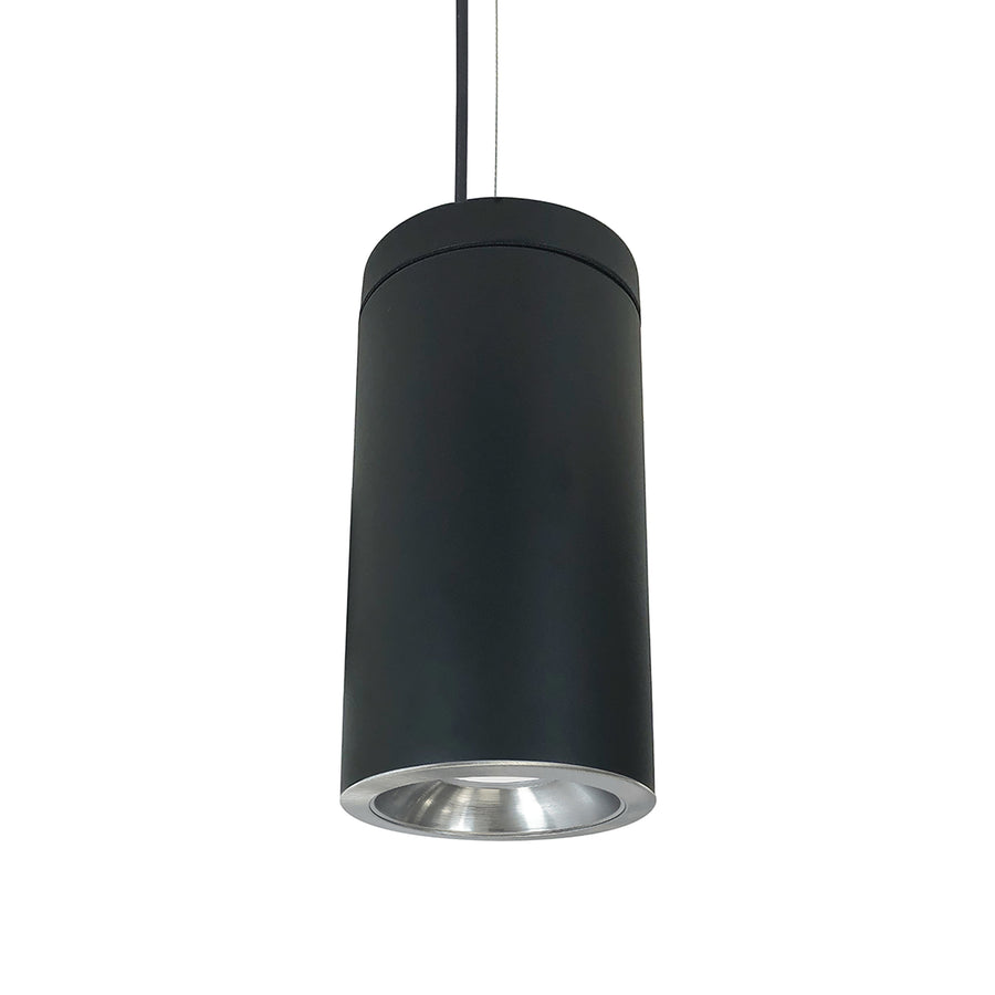 Nora Lighting 6" Cobalt Cable Mount Cylinder, Black, 1000L, 3000K, Natural Metal Reflector, 120V Triac/ELV Dimming   NYLD2-6C10130NNBAC