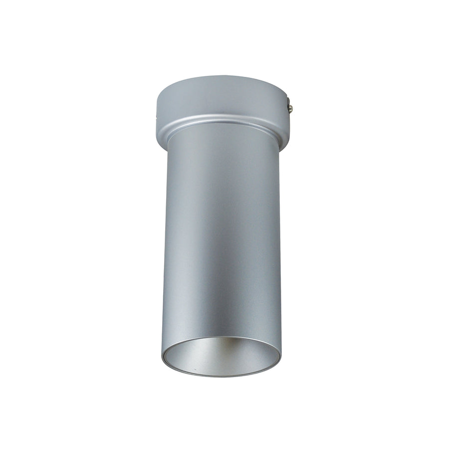 Nora Lighting 3" iLENE Surface Mount Mini Cylinder, 725lm, 30W, Comfort Dim, Silver, 120V Triac/ELV/0-10V & 277V 0-10V Dimming   NYLM-3SCCDXSSLE4