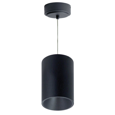 Nora Lighting 5" iLENE Cable Mount Mini Cylinder, 2000lm, 40W, 2700K, Black, 120V Triac/ELV/0-10V & 277V 0-10V Dimming   NYLM-5C27XBBLE4