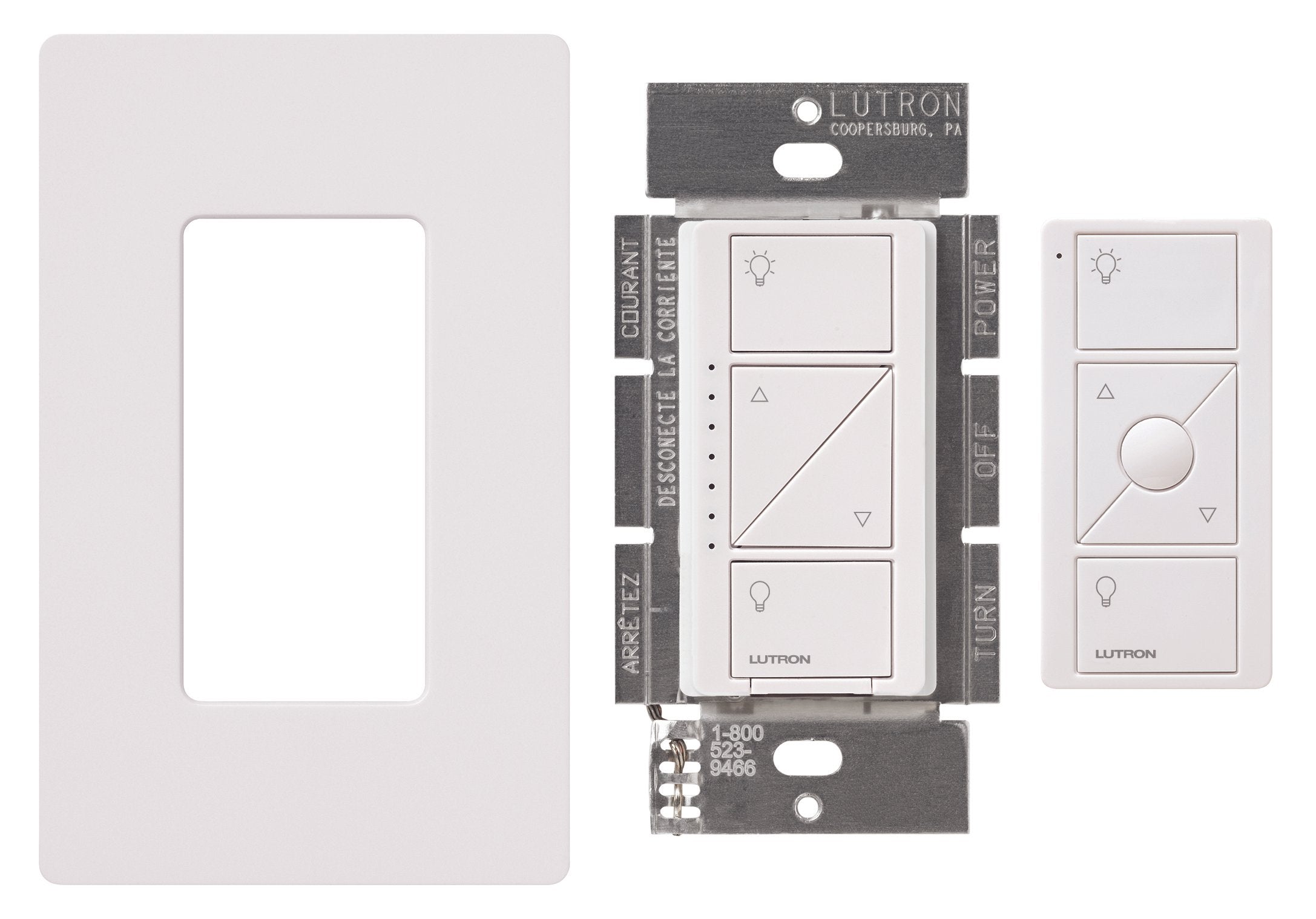 Lutron P-PKG1WS-WH Caseta Smart Switch